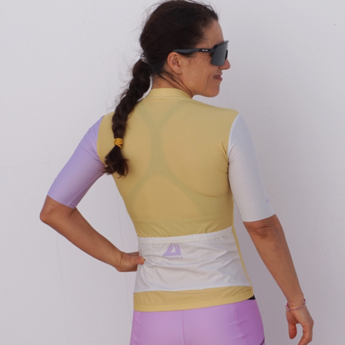 Lanakila Damen Bike Jersey - Sunshine