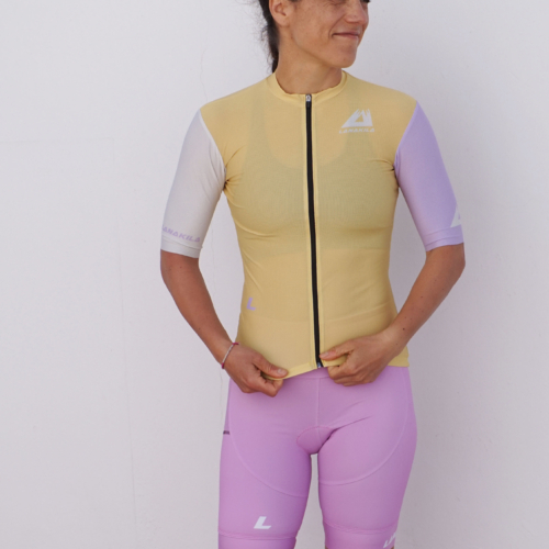 Lanakila Damen Bike Jersey - Sunshine