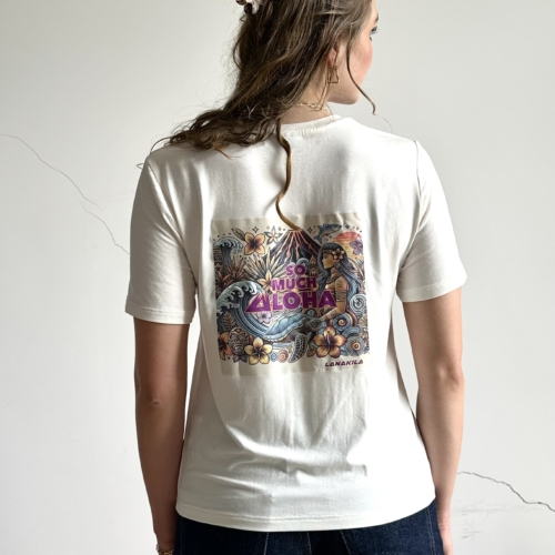 Tencel Shirt mit Backprint