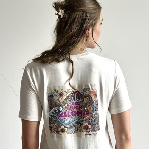 Tencel Shirt mit Backprint