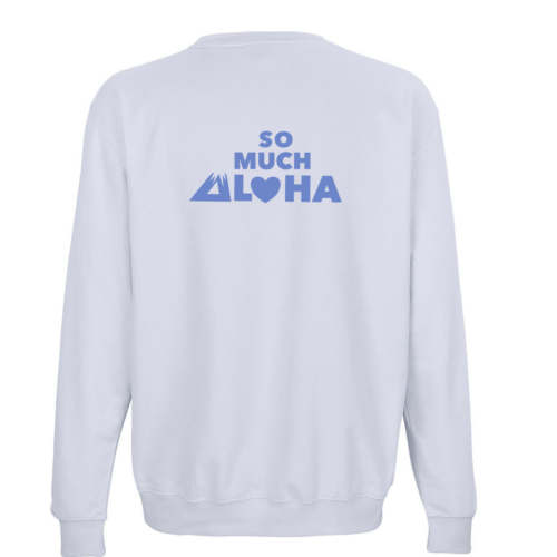Lanakila Unisex Crewneck Sweater - So Much Aloha- blue