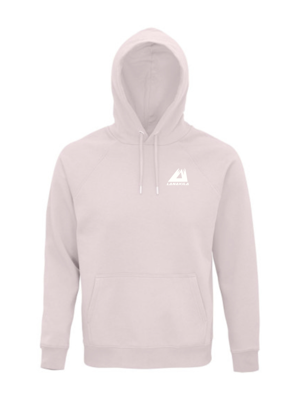 Hoodie pale Pink with white Lanakila Logo Hoodie pale Pink with white Lanakila Logo
