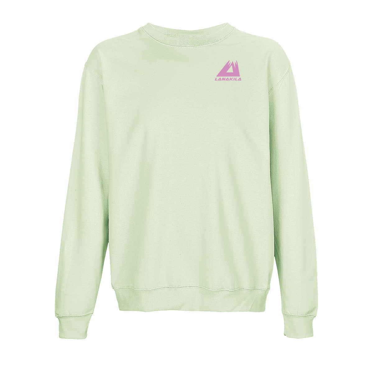 crewneck_creamygren_front_logolilac crewneck_creamygren_front_logolilac