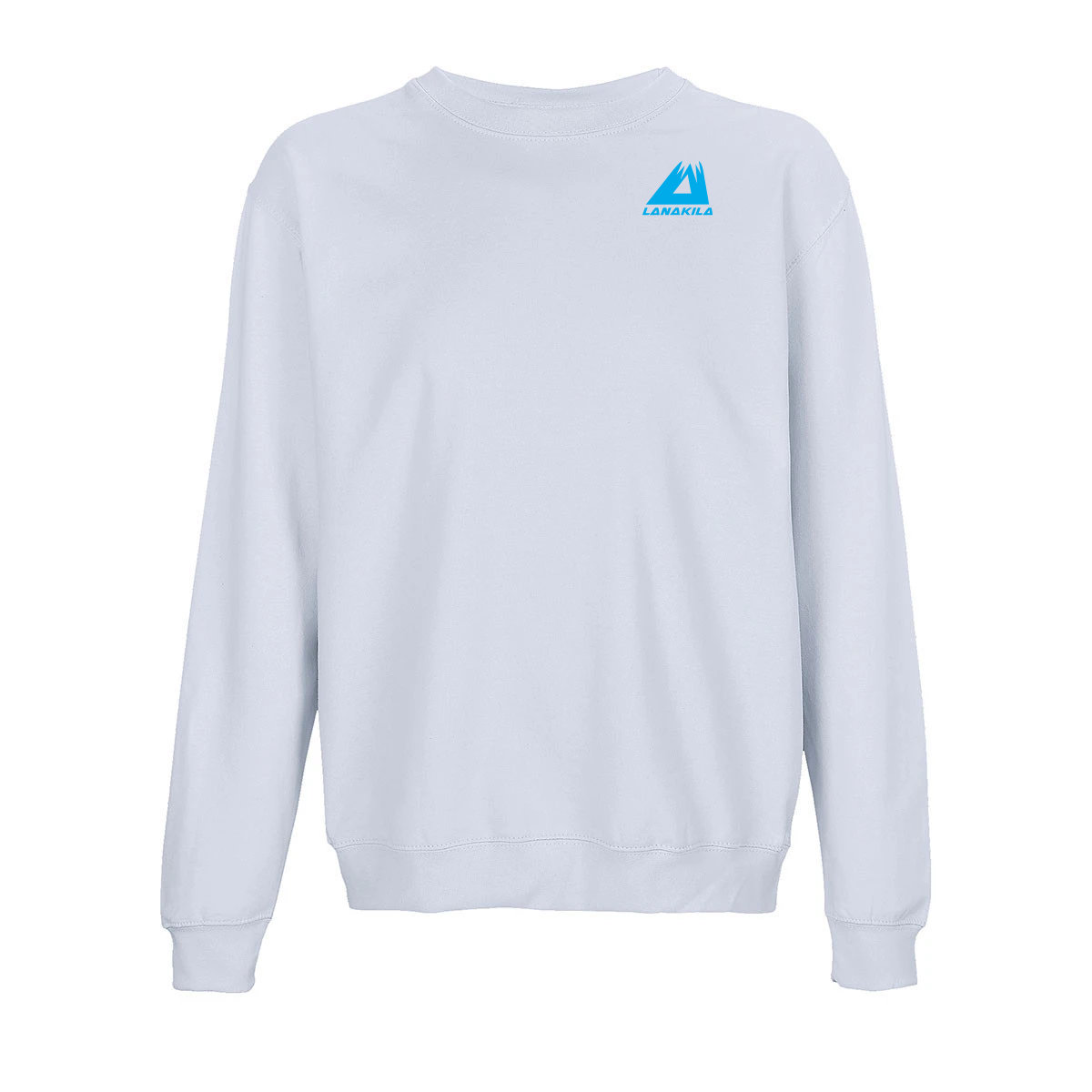 crewneck_creamy_blue_no_pain_front crewneck_creamy_blue_no_pain_front