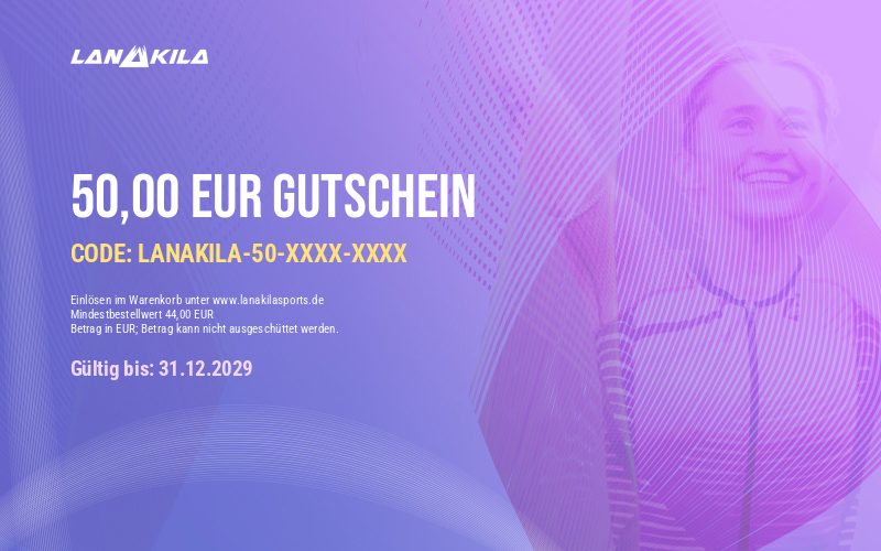 Gutschein-Design Challenge Violett